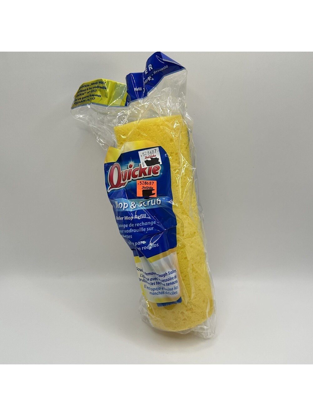 Quickie Mop and Scrub Roller Mop Refill Type R Sealed!